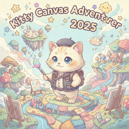Kitty Canvas Adventurer 2025