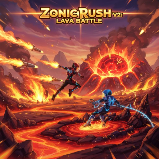 Zonic Rush v2: Lava Battle
