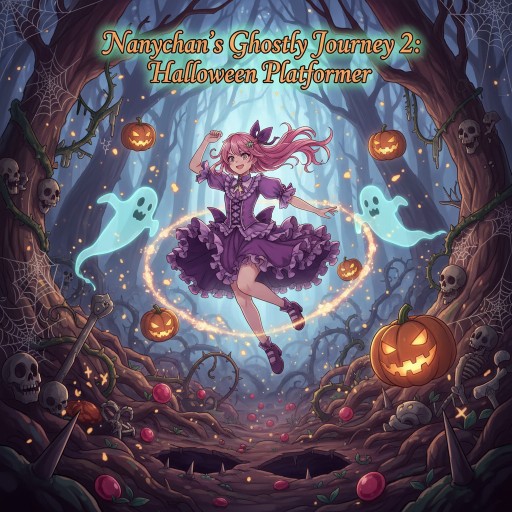 Nanychan's Ghostly Journey 2: Halloween Platformer