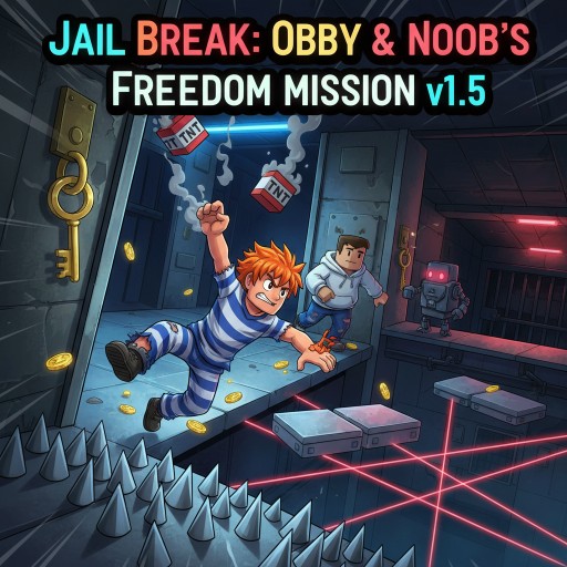Jail Break: Obby & Noob's Freedom Mission v1.5
