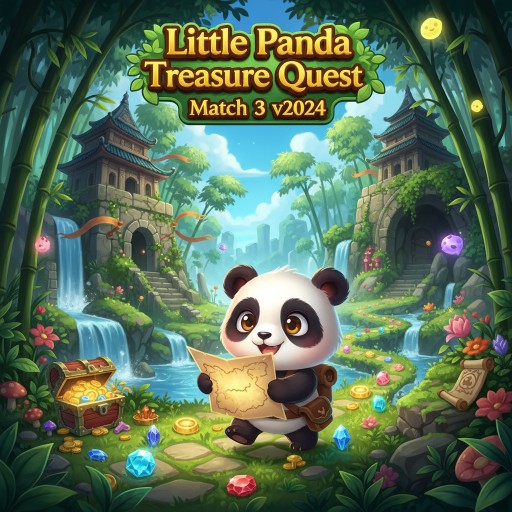 Little Panda Treasure Quest: Match 3 v2024