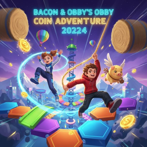 Bacon & Obby's Obby Coin Adventure 2024