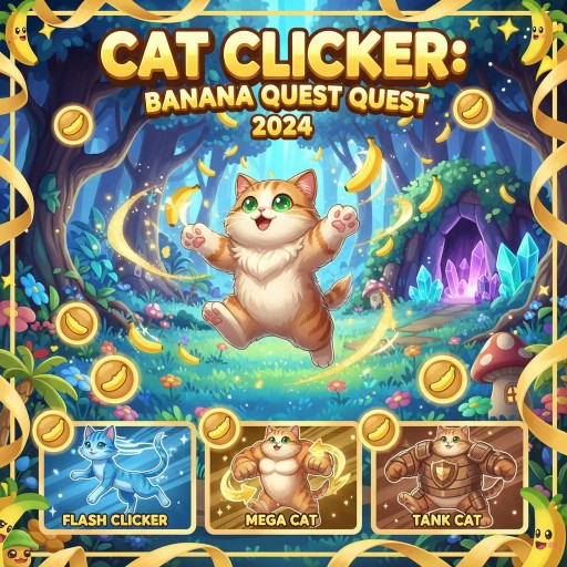 Cat Clicker: Banana Quest 2024