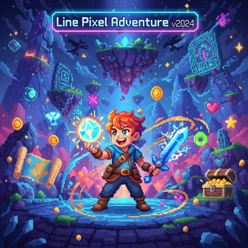 Line Pixel Adventure v2024