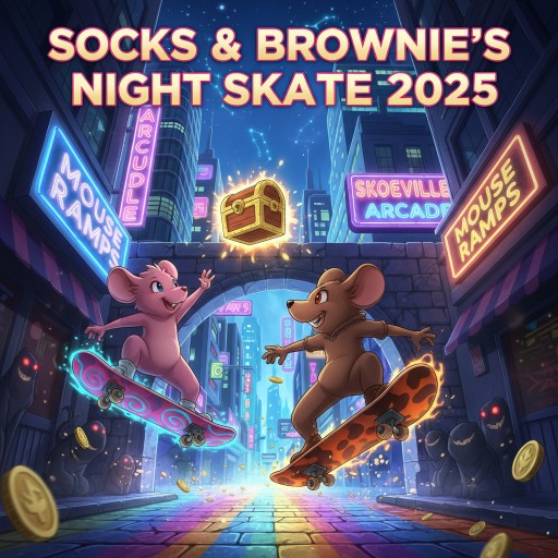 Socks & Brownie's Night Skate 2025