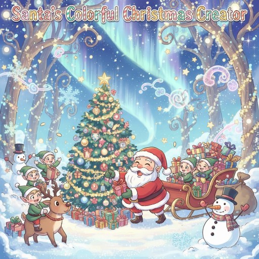 Santa's Colorful Christmas Creator